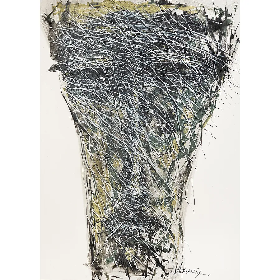 Зображення "Wind of thoughts" від Людмила Давиденко, розмір: 100х140, медіум: Живопис, серія: Ізолінії, ціна: €2500 Фото 1 з 2.