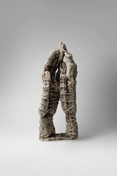 Image of Trust by Liudmyla Davydenko, size: 34,5х15х9 , made of Chamotte, glazes, from Lviv, priced at €700 Photo 2 of 4.