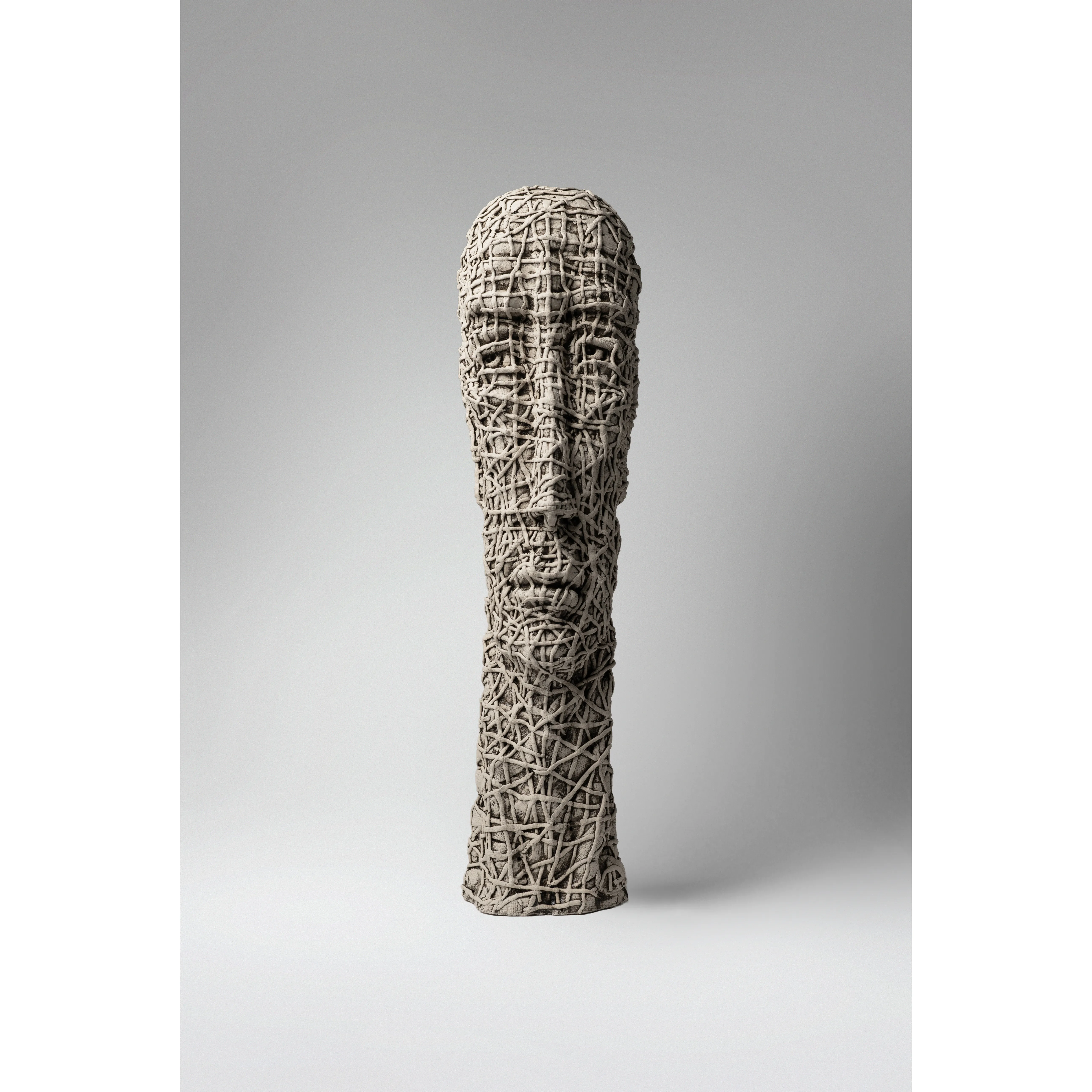 Image of Concentrated by Liudmyla Davydenko, size: 52х13х15, made of oil/canvas, Sculpture medium, from Lviv, part of the Holova/Head series, priced at €999
