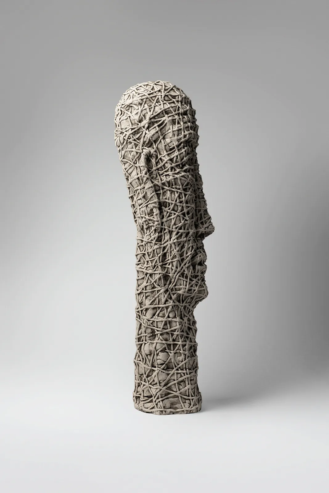 Image of Concentrated by Liudmyla Davydenko, size: 52х13х15, made of oil/canvas, Sculpture medium, from Lviv, part of the Holova/Head series, priced at €999 Photo 2 of 3.