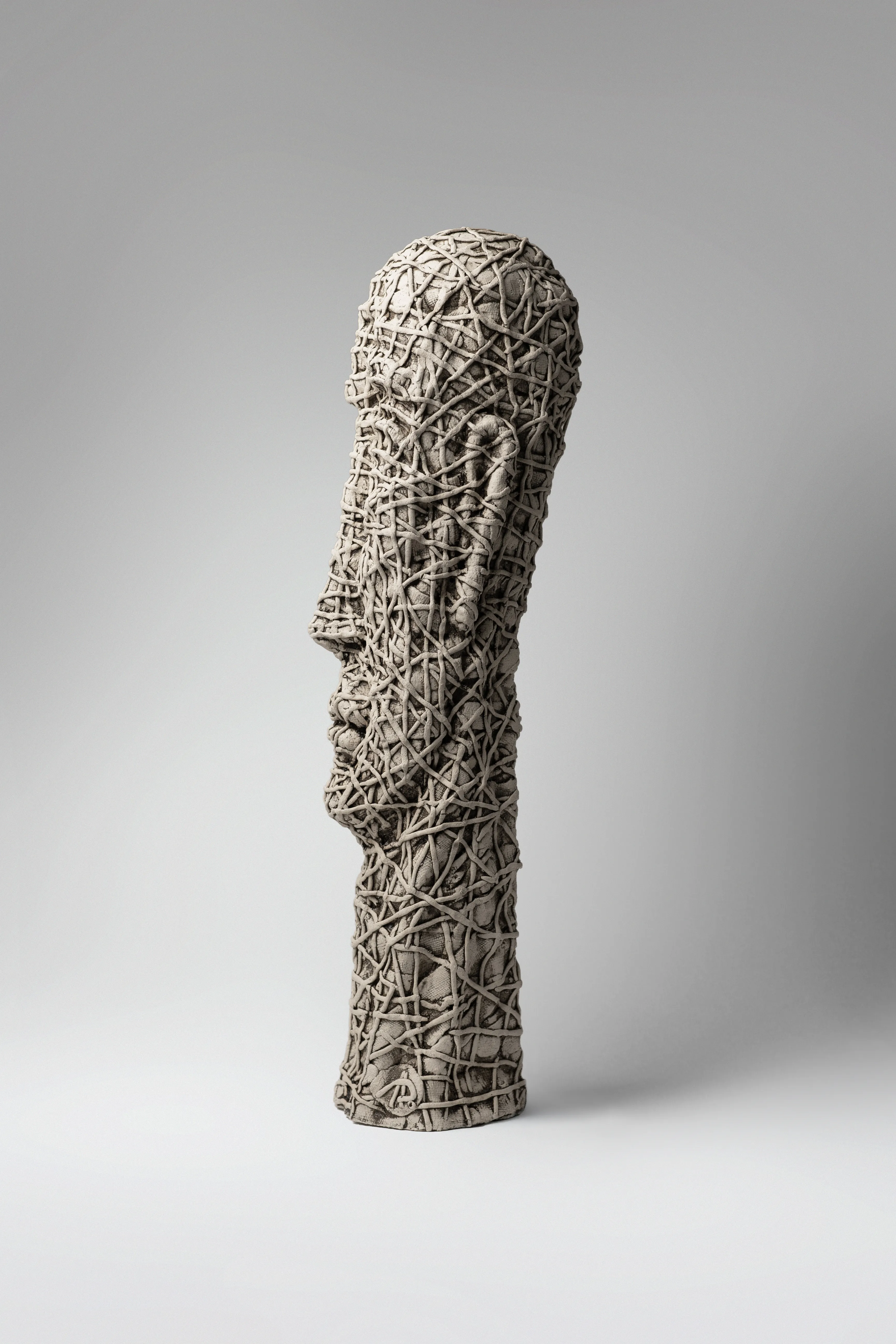 Зображення "Concentrated" від Людмила Давиденко, розмір: 52х13х15, медіум: Скульптура, серія: Голова, ціна: €999 Фото 3 з 3.