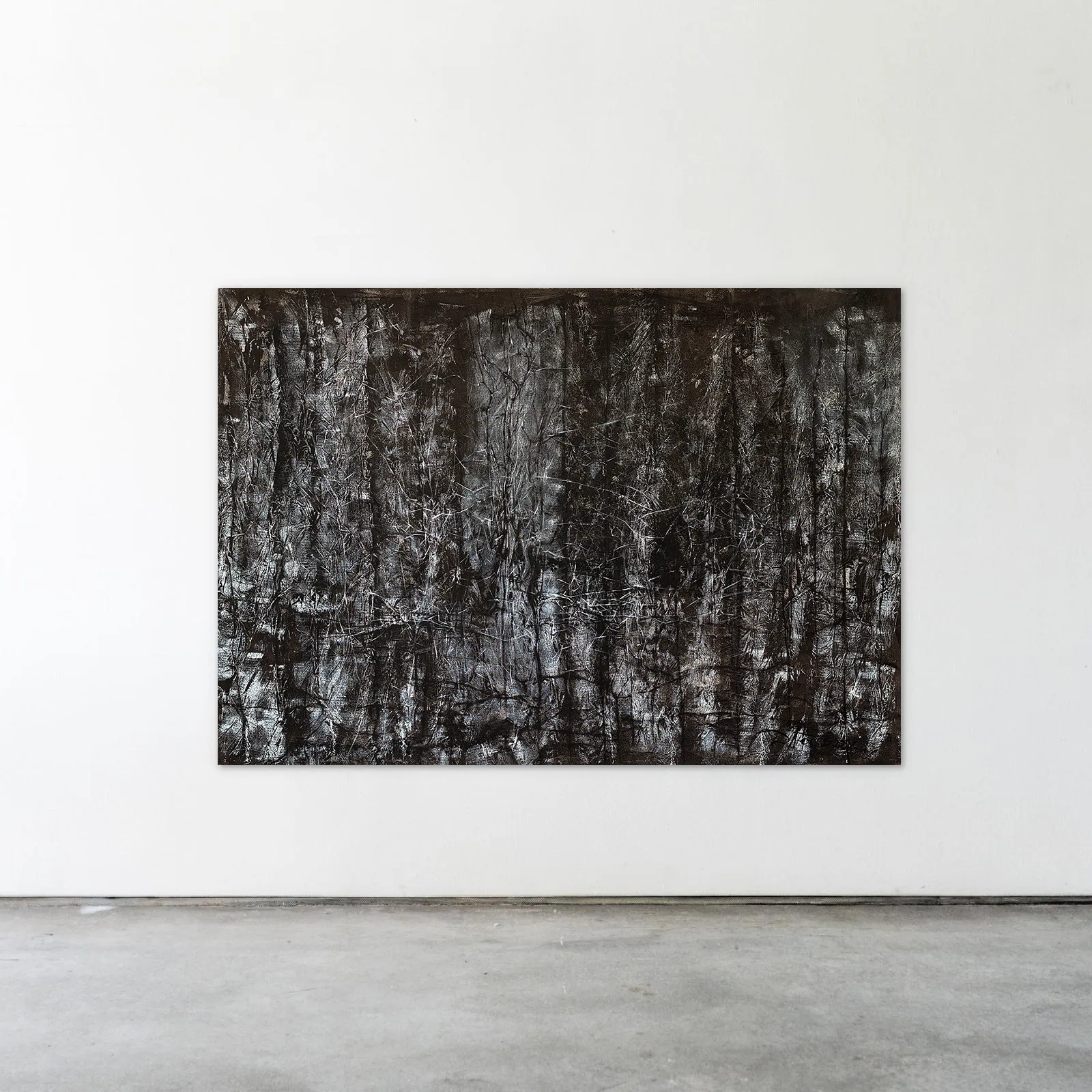 Зображення "Ash" від Людмила Давиденко, розмір: 140х200 cm, медіум: Живопис, серія: Сінергетика, ціна: €4500 Фото 2 з 3.