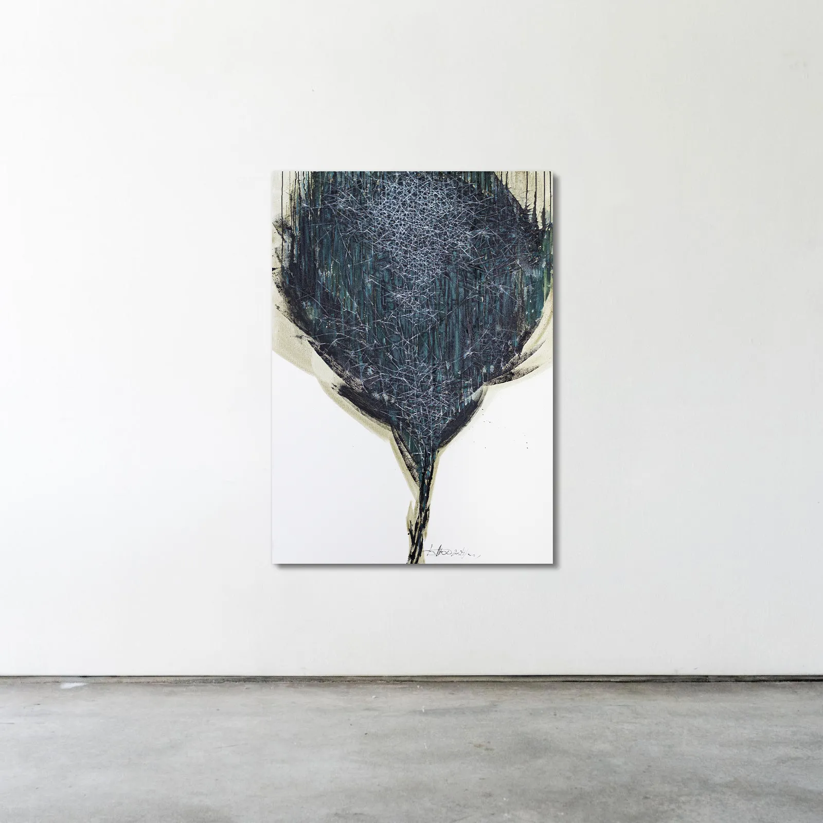 Зображення "Пробудження 1" від Людмила Давиденко, розмір: 100х140, матеріали: Масло/канва, медіум: Живопис, серія: Ризома, ціна: €2500 Фото 2 з 2.