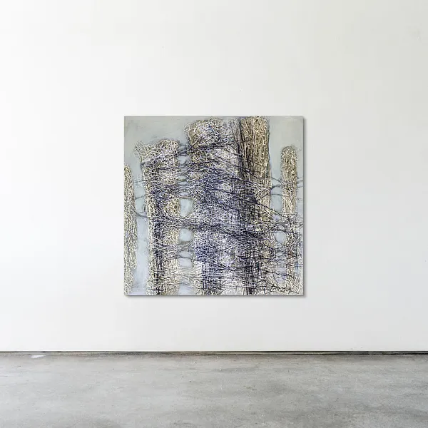 Зображення "Регенерація" від Людмила Давиденко, розмір: 140x140, матеріали: олія/полотно, медіум: Живопис, серія: Ізолінії, ціна: €3000 Фото 2 з 2.