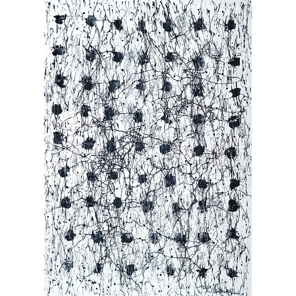 Image of Opposite 1 by Liudmyla Davydenko, size: 140х200, made of oil / canvas, Painting medium, part of the Synergetics series, priced at €4500