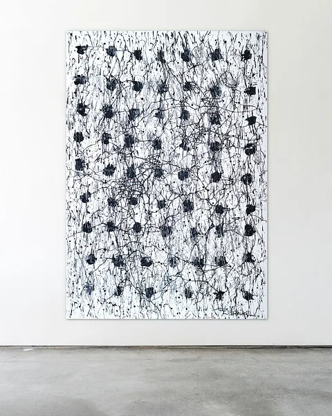 Зображення "Протилежне 1" від Людмила Давиденко, розмір: 140х200, матеріали: олія / полотно, медіум: Живопис, серія: Сінергетика, ціна: €4500 Фото 2 з 3.