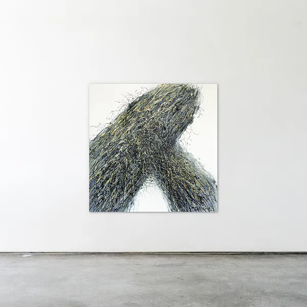 Зображення "Сила" від Людмила Давиденко, розмір: 140х140, матеріали: олія/холст, медіум: Живопис, серія: Ізолінії, ціна: €3000 Фото 2 з 2.