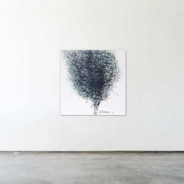 Зображення "Зовнішній вигляд 1" від Людмила Давиденко, розмір: 100х100, матеріали: олія/полотно, медіум: Живопис, серія: Ризома, ціна: €1500 Фото 2 з 2.