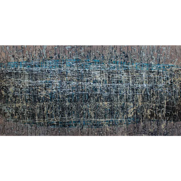 Зображення "Назва: <strong>Буз</strong>" від Людмила Давиденко, розмір: 200х100, матеріали: олія/полотно, медіум: Живопис, серія: Ризома, ціна: €3500