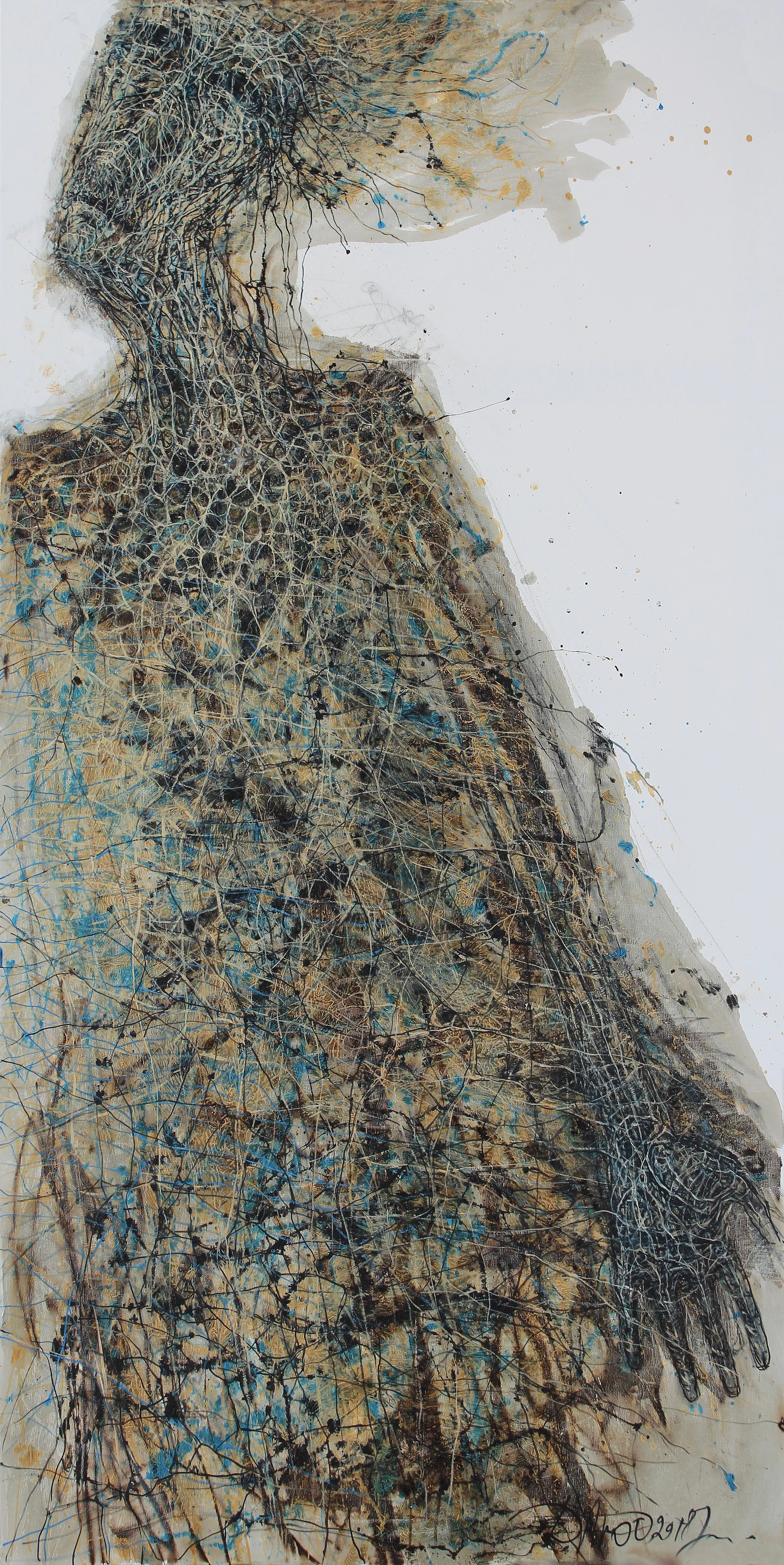 Зображення "Зростай над собою" від Людмила Давиденко, розмір: 100х200, матеріали: олія/полотно, медіум: Живопис, серія: Голова, ціна: €3500