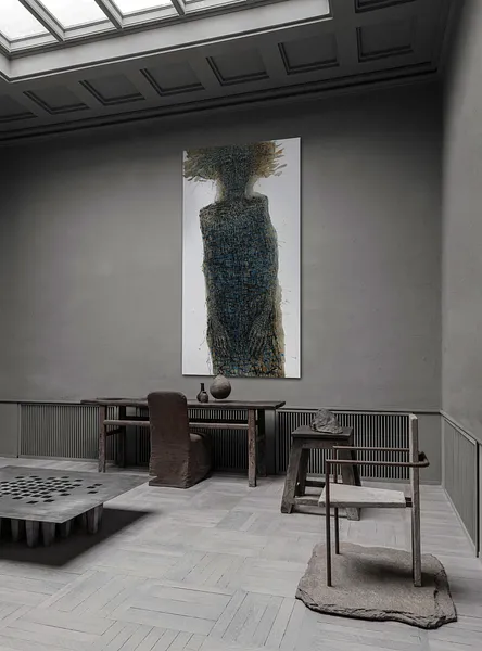 Зображення "Плетене і заплутане" від Людмила Давиденко, розмір: 100х200, матеріали: олія/канва, медіум: Живопис, серія: Голова, ціна: €3500 Фото 2 з 2.