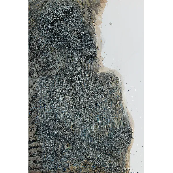 Image of Imagine by Liudmyla Davydenko, size: 100х150, made of oil/canvas, Painting medium, part of the Isolines series, priced at €2500