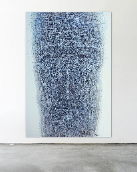 Зображення "Річка" від Людмила Давиденко, розмір: 140x205, матеріали: олія/полотно, медіум: Живопис, серія: Голова, ціна: €5000 Фото 2 з 2.