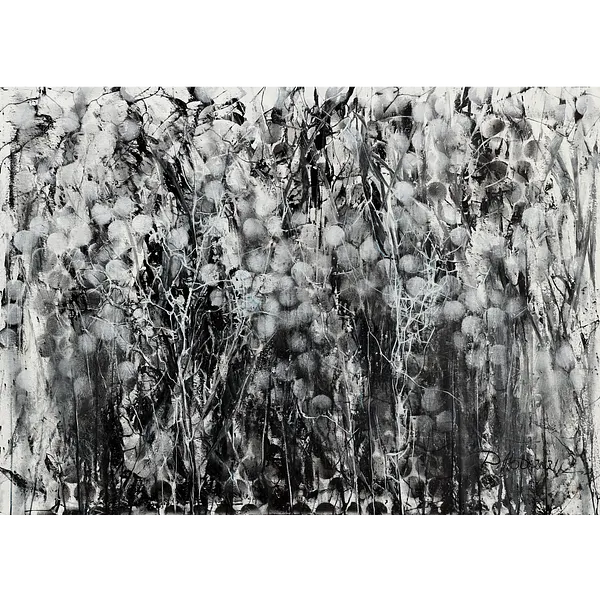 Image of Inversion 2 by Liudmyla Davydenko, size: 100х140, made of oil/canvas, Painting medium, part of the Synergetics series, priced at €2500