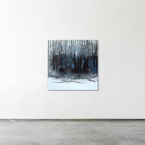 Зображення "Земля 1" від Людмила Давиденко, розмір: 100х100, матеріали: олія/полотно, медіум: Живопис, серія: Сінергетика, ціна: €1500 Фото 2 з 2.